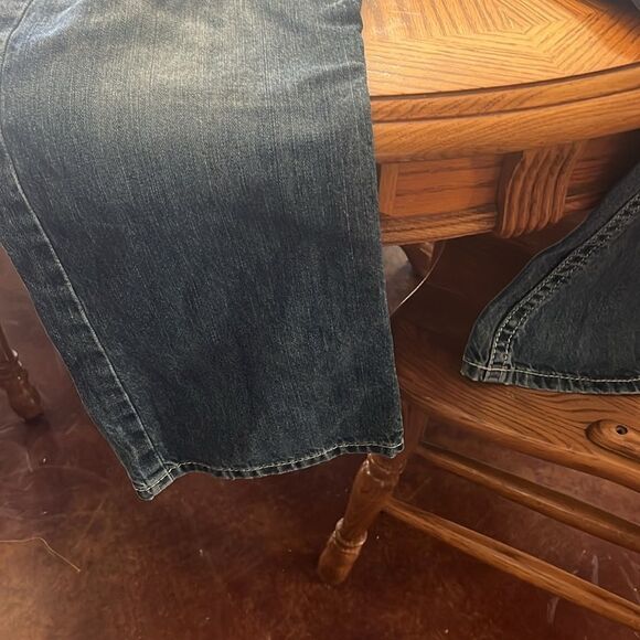 Ariat Men's Blue Relaxed Boot Cut Jeans - Picture 5 of 7